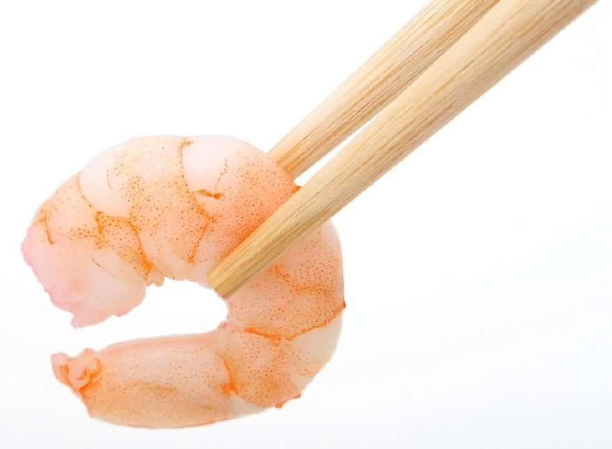 Köstlicher Shrimp