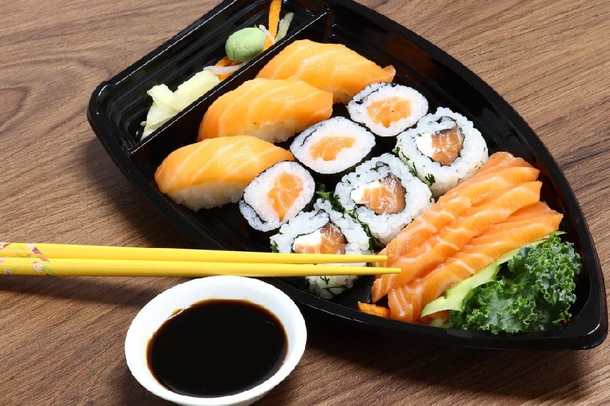 Heerlijke sushi.