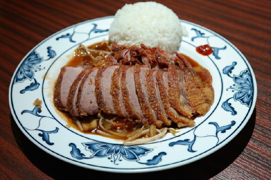 Delicious traditional duck