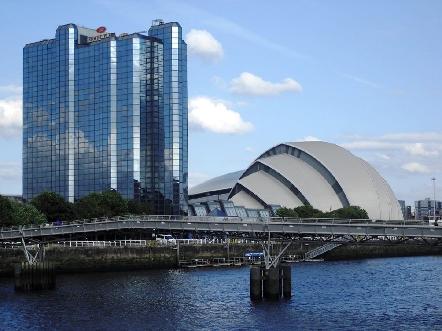 Glasgow Gebäude.