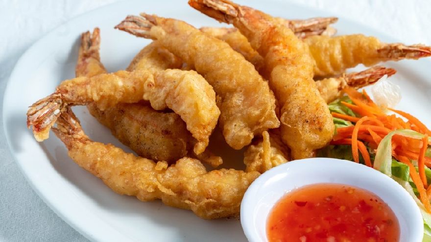 Delicious tempura like you get at the best Asian restaurants in Santa Rosa, California.